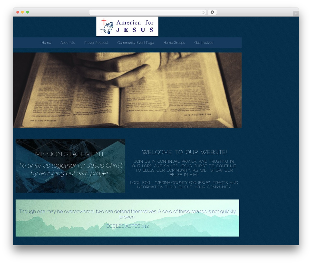 WordPress theme Hello Elementor - medinacountyforjesus.com