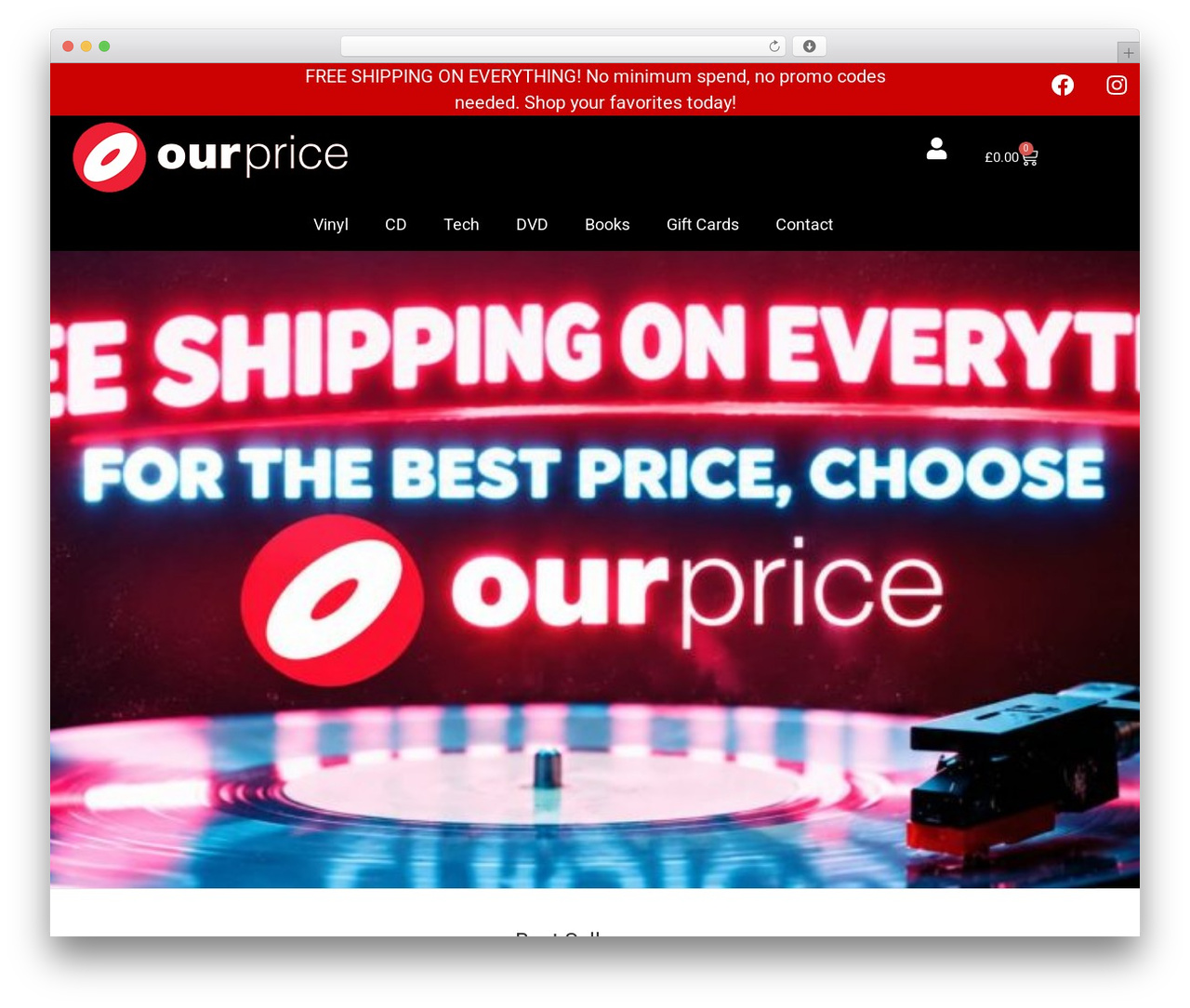 WordPress theme Hello Elementor - ourprice.com