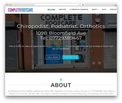 WordPress theme Integral Pro - completefootcareclinic.com WordPress theme Integral Pro - completefootcareclinic.com