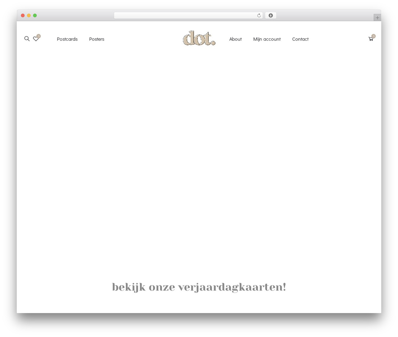 WordPress theme Kable - kaartjevandot.nl
