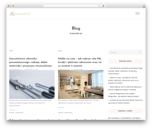 WordPress theme Vihan - krauziaki.pl