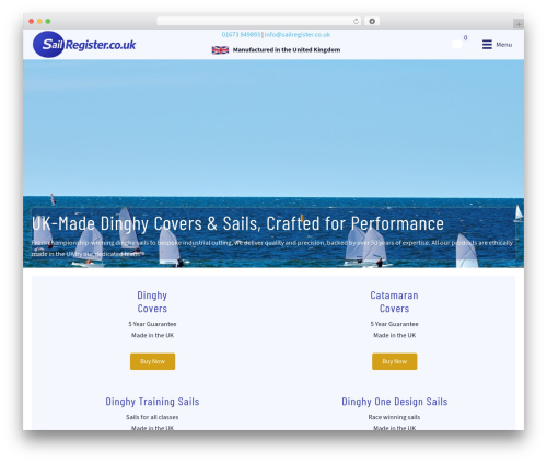 Mwai woo basics WordPress plugin - sailregister.co.uk
