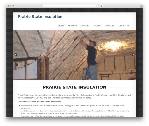 Best WordPress theme Smartbox - prairiestateinsulation.com