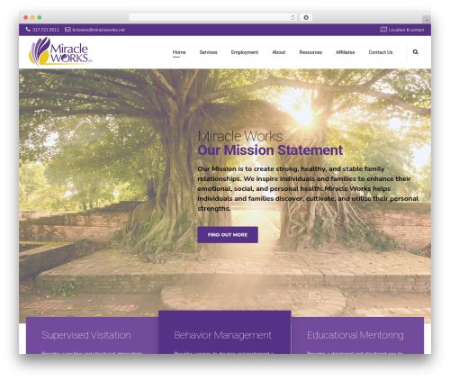 Celeste WordPress theme - miracleworks.net