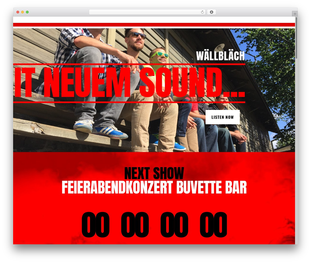 Croma WordPress theme - waellblaech.ch