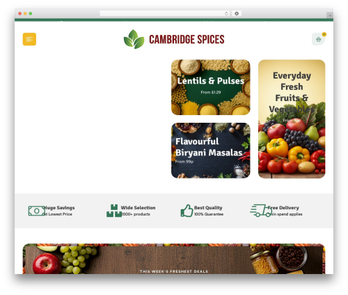 Advanced marquee effect WordPress plugin - cambridgespices.co.uk