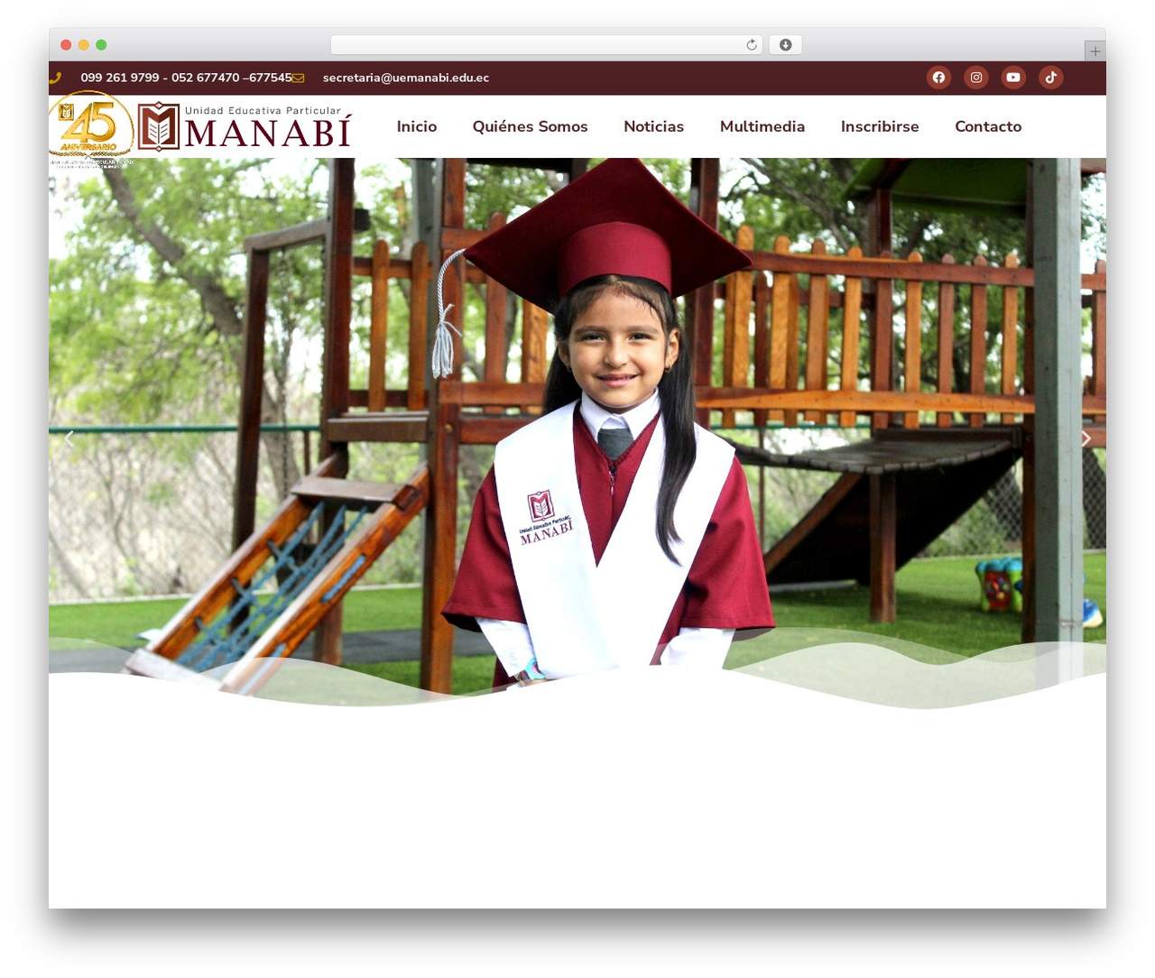 Hello Elementor WordPress theme - uemanabi.edu.ec