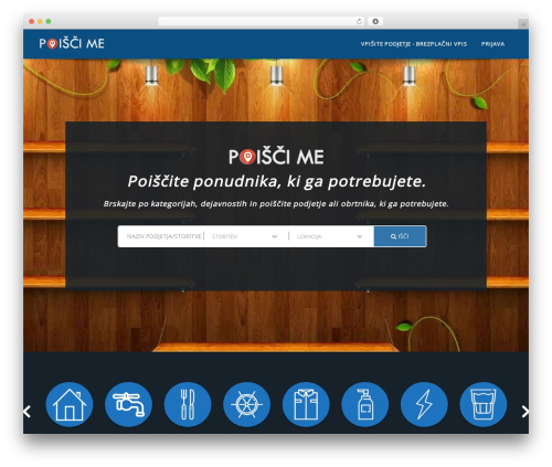 Javo Directory WordPress theme - poisci.me