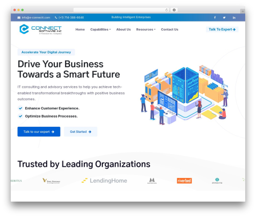 OriginalTheme WordPress theme - e-connectt.com