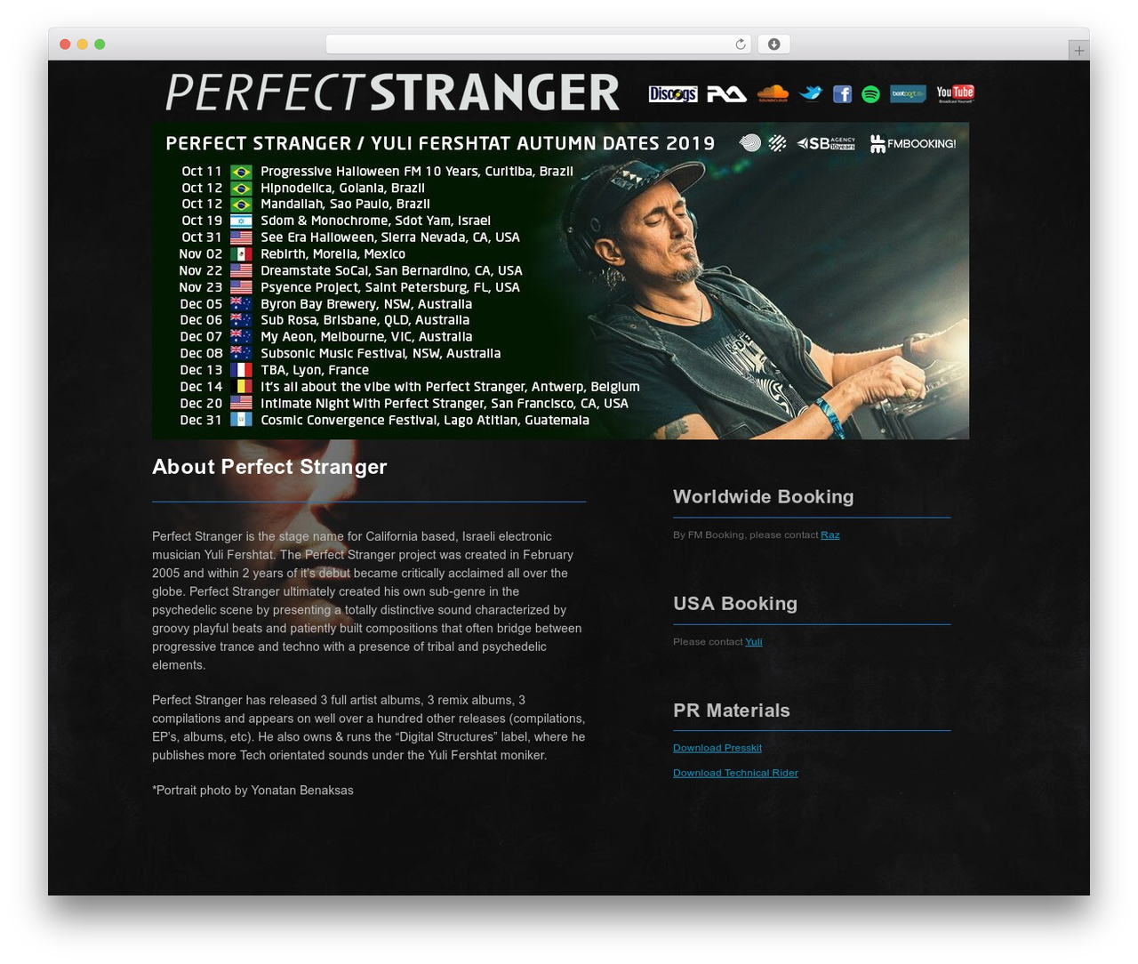 Pendulum WP theme - perfectlystrange.com