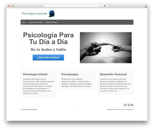 Cookie law WordPress plugin - psicologiaresponde.com