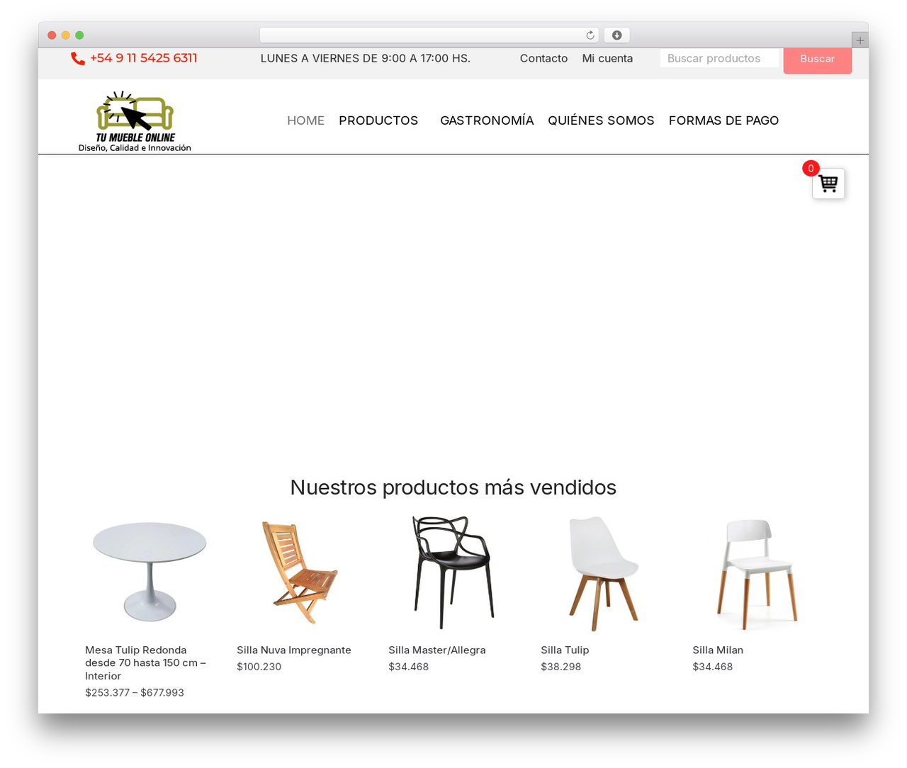 Shoptimizer WordPress ecommerce theme - tumuebleonline.com.ar