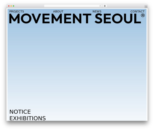 Theme WordPress Hello Elementor - movementseoul.com