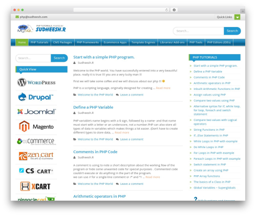 Theme WordPress Modeled - phpprogram.net