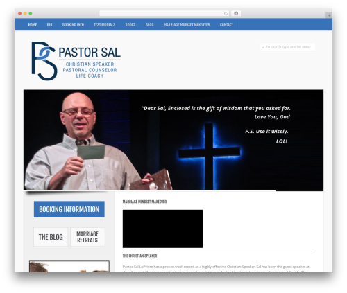 Typegrid theme WordPress - pastorsal.com