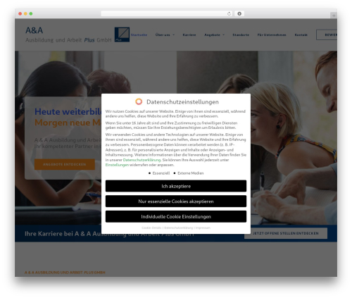 Uncode privacy WordPress plugin - aundaplus.de