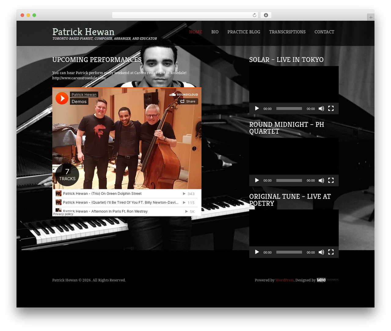 Unsigned WordPress page theme - patrickhewan.com Unsigned WordPress page theme - patrickhewan.com