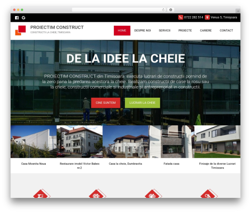 WordPress theme Proiectim Construct - proiectim.ro