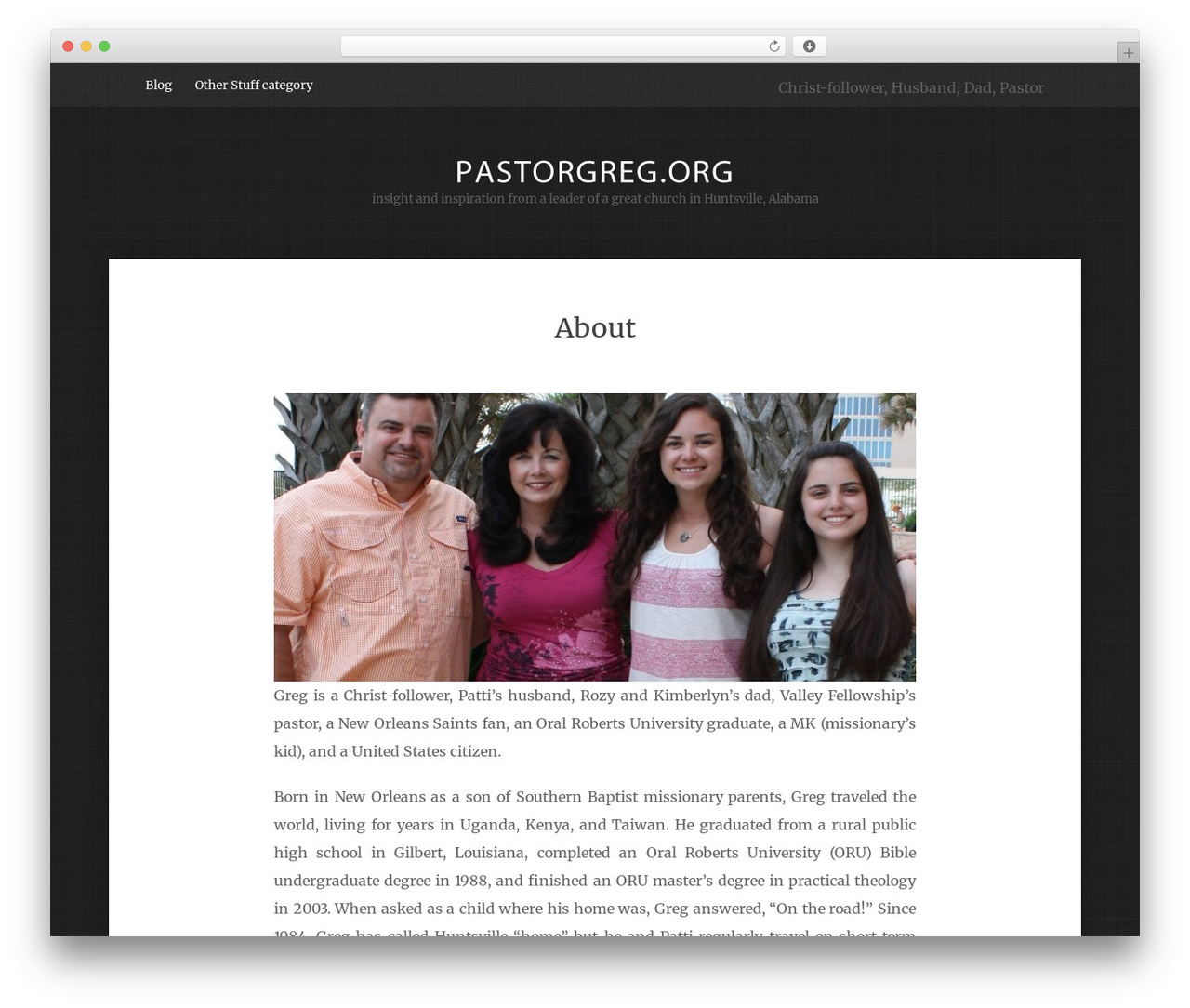 WordPress theme deLayed - pastorgreg.org WordPress theme deLayed - pastorgreg.org