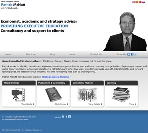 WordPress theme Patrick McNutt - Econissues WordPress theme Patrick McNutt - Econissues