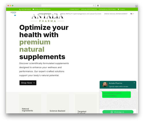 Cardlink payment gateway WordPress plugin - antalia-pharma.com