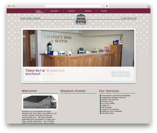Best WordPress theme OmniFramework Theme - perfectinns.com