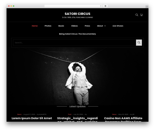Catch Shop WordPress theme - satoricircus.com