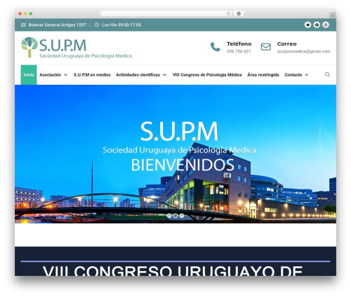 Charito WP WordPress theme - psicologiamedica.org.uy