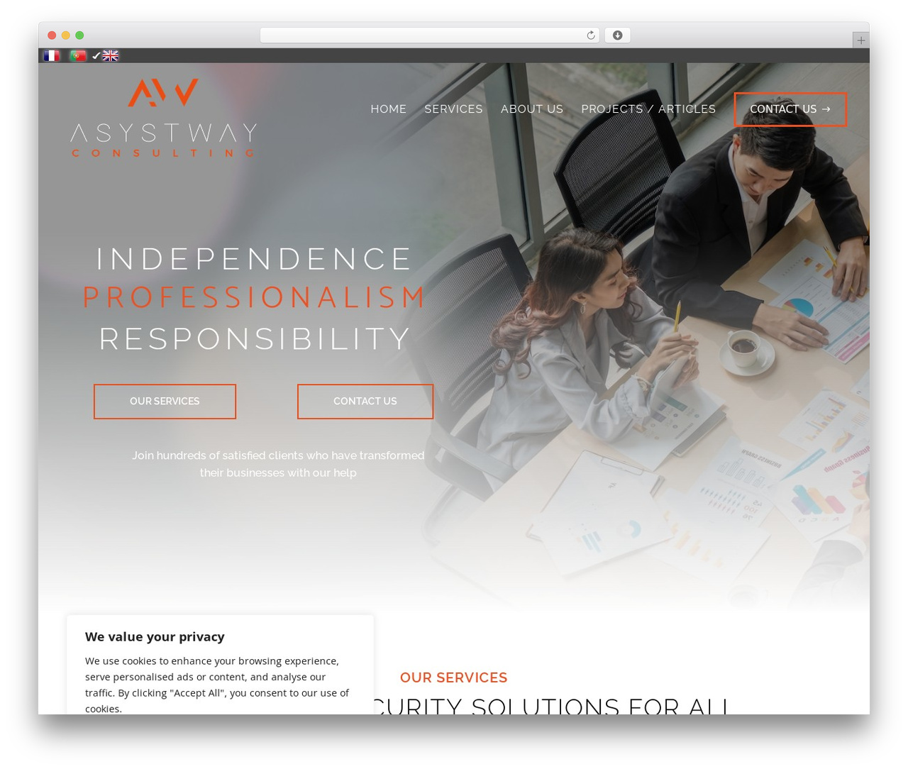 Divi theme WordPress - asystway.com