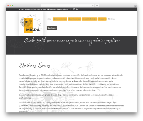 Piotnetforms pro WordPress plugin - fundacionmigra.org