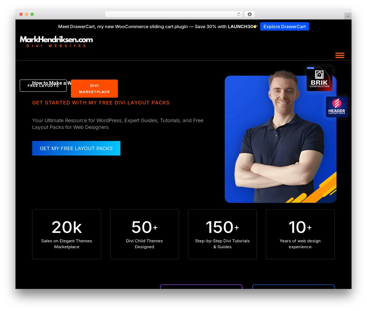 Divi WordPress theme - markhendriksen.com Divi WordPress theme - markhendriksen.com