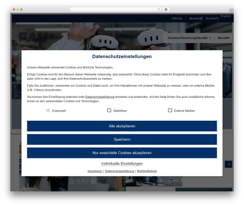 Fau orga breadcrumb WordPress plugin - tf.fau.de
