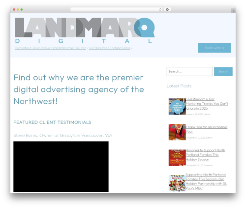 FotaWP WordPress theme free - landmarqdigital.com