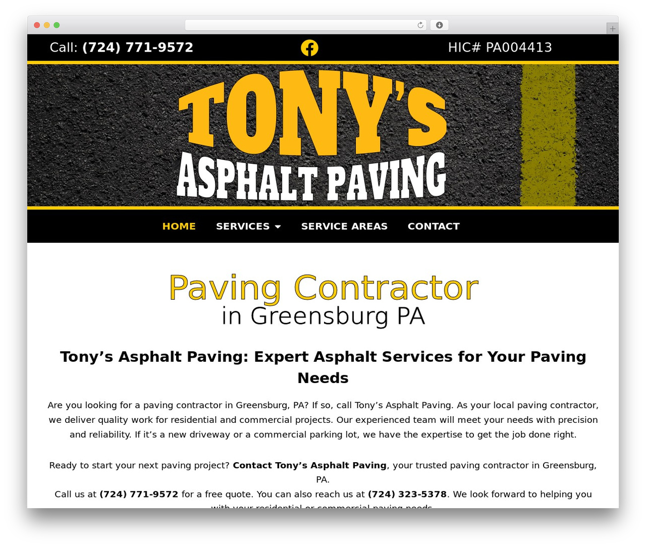 HeadStart (EZ) WordPress theme design - tonysasphaltpaving.com HeadStart (EZ) WordPress theme design - tonysasphaltpaving.com