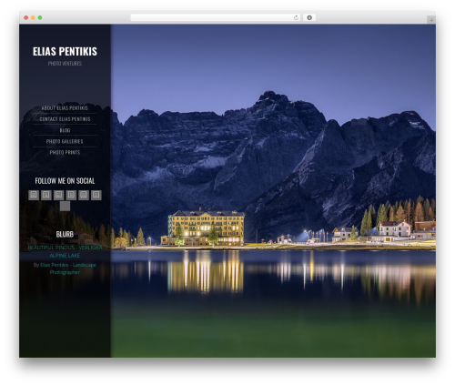 Imagely Expedition WordPress theme - photo-ventures.com