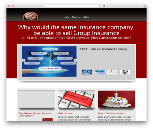 Miranda WordPress website theme - diguy1.com