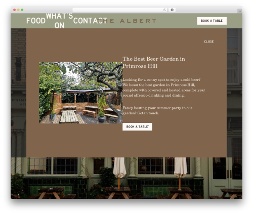 Northern Union theme WordPress - thealbertprimrosehill.co.uk