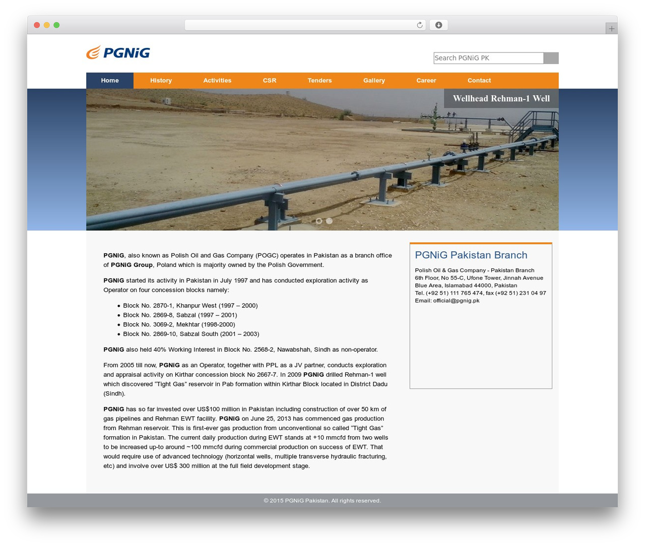 PGNIG WordPress theme - pgnig.pk PGNIG WordPress theme - pgnig.pk