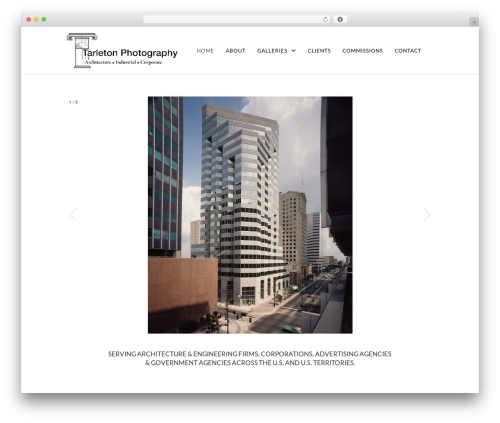 Photocrati WordPress theme - tarletonphotography.com