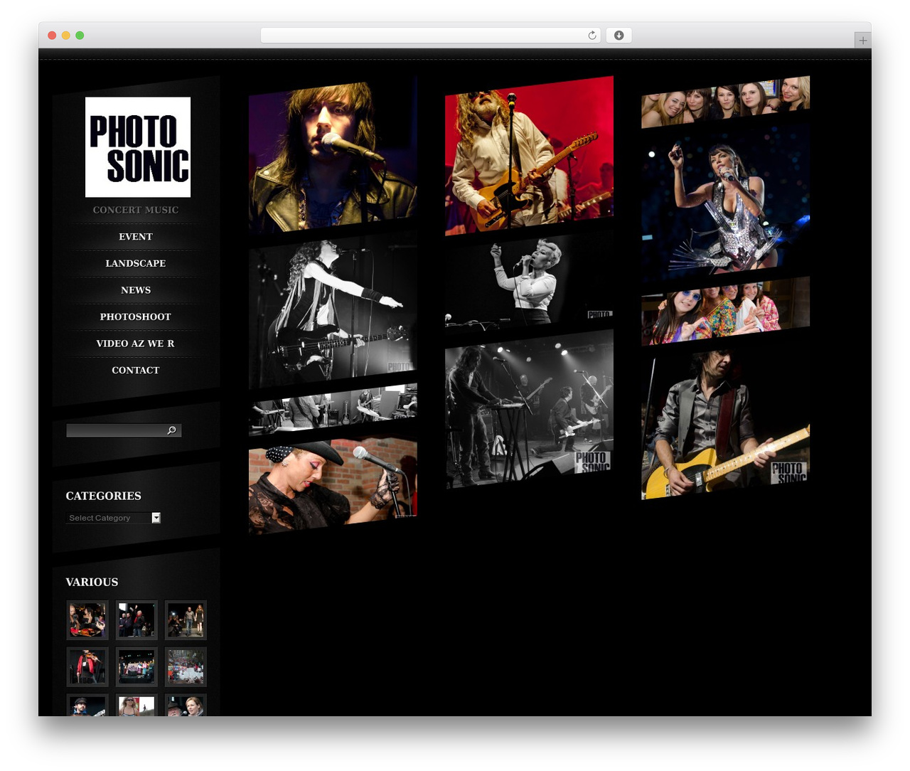 Slash WP theme WordPress - photo-sonic.com Slash WP theme WordPress - photo-sonic.com