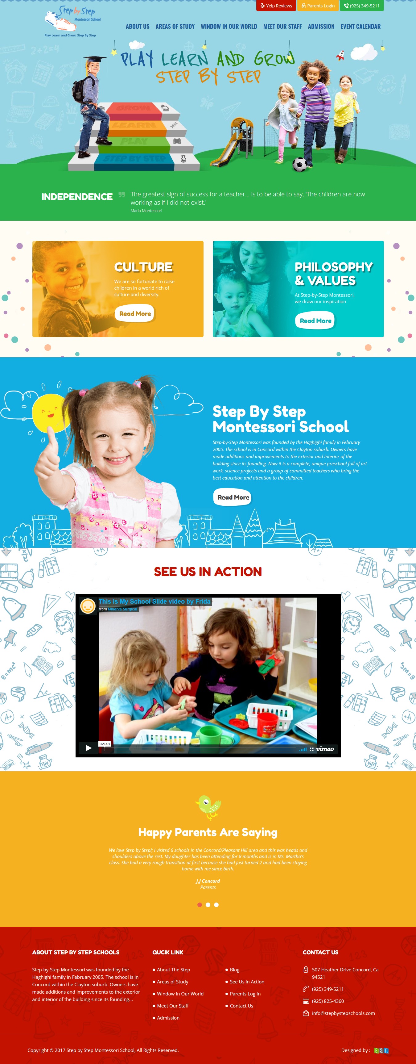 StepbyStep WordPress theme by Lukka