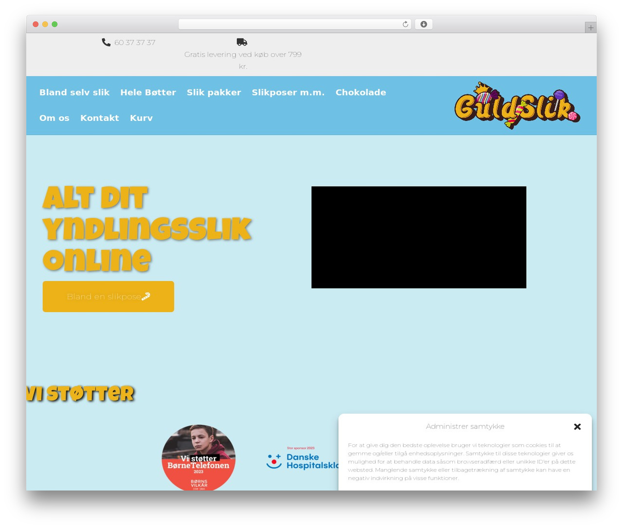 Storefront Child WordPress ecommerce theme - guldslik.dk