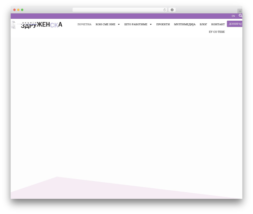 Wpecounter WordPress plugin - zdruzenska.org.mk