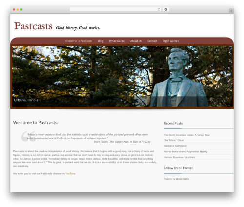 Theme WordPress Preference Pro - pastcasts.com
