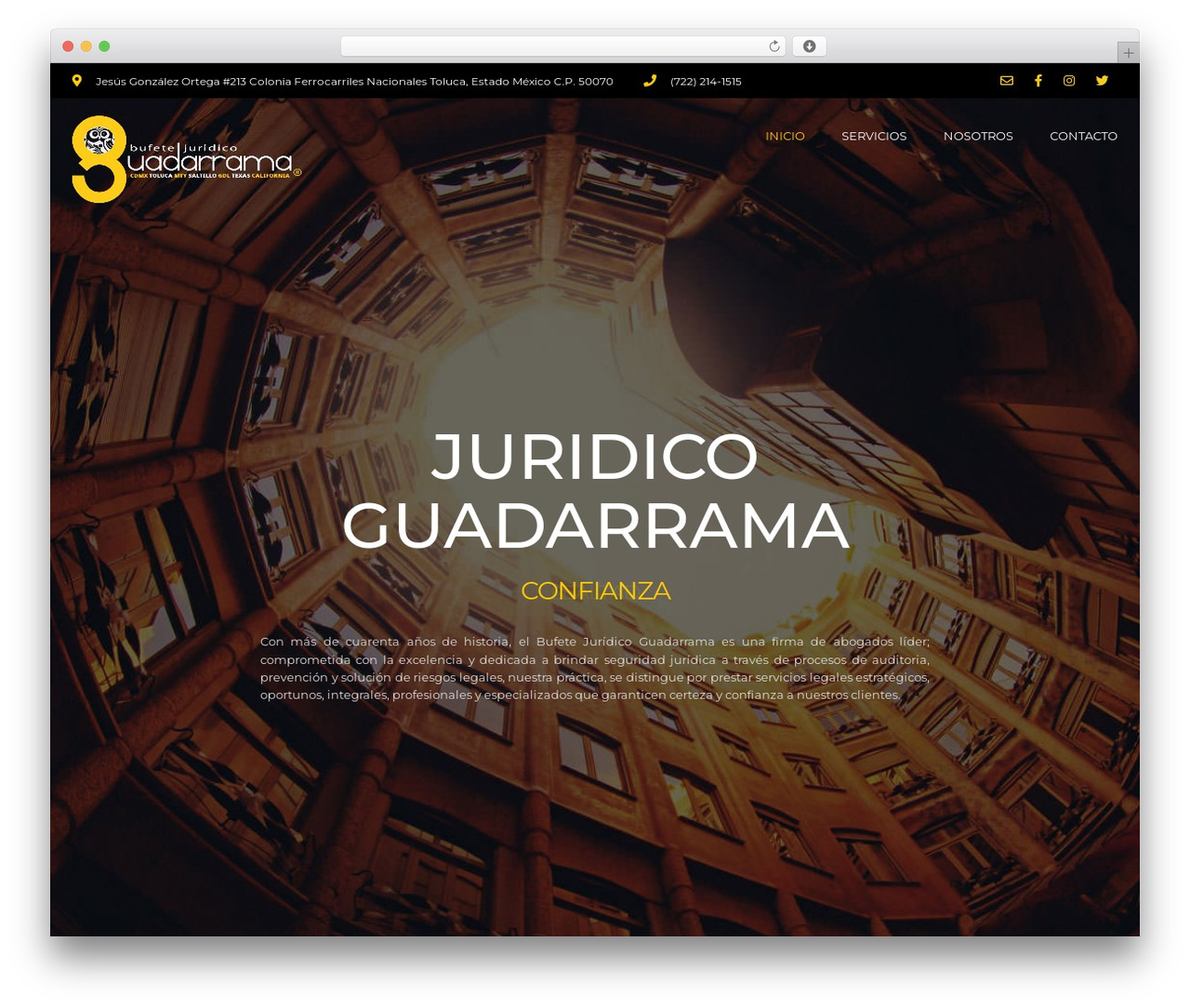 Theme WordPress BuildPro - juridicoguadarrama.com