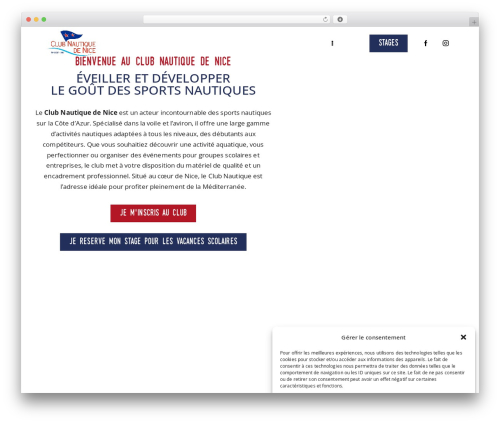 Theme WordPress catamaran - cnnice.fr
