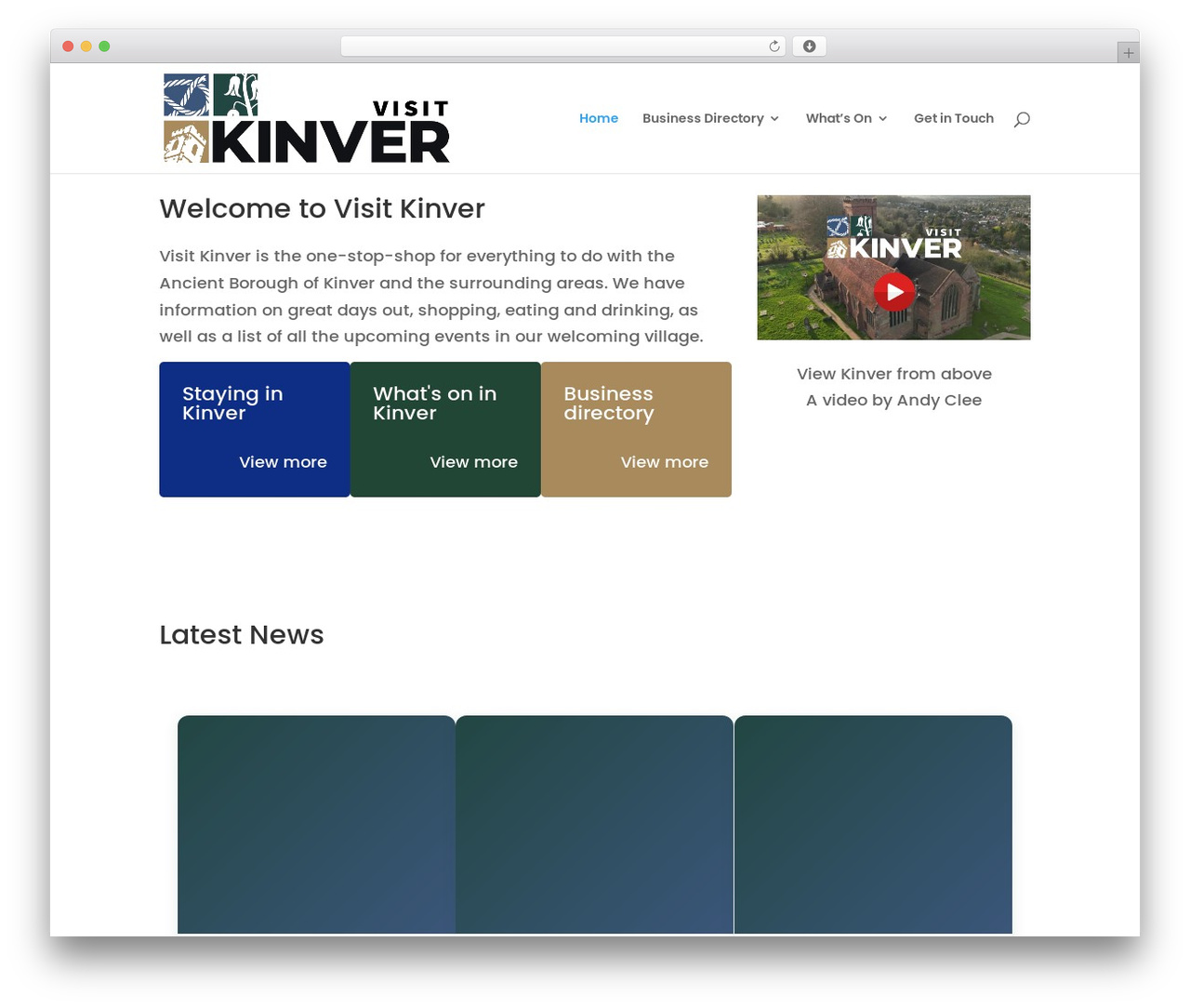 Theme WordPress Divi - visitkinver.com