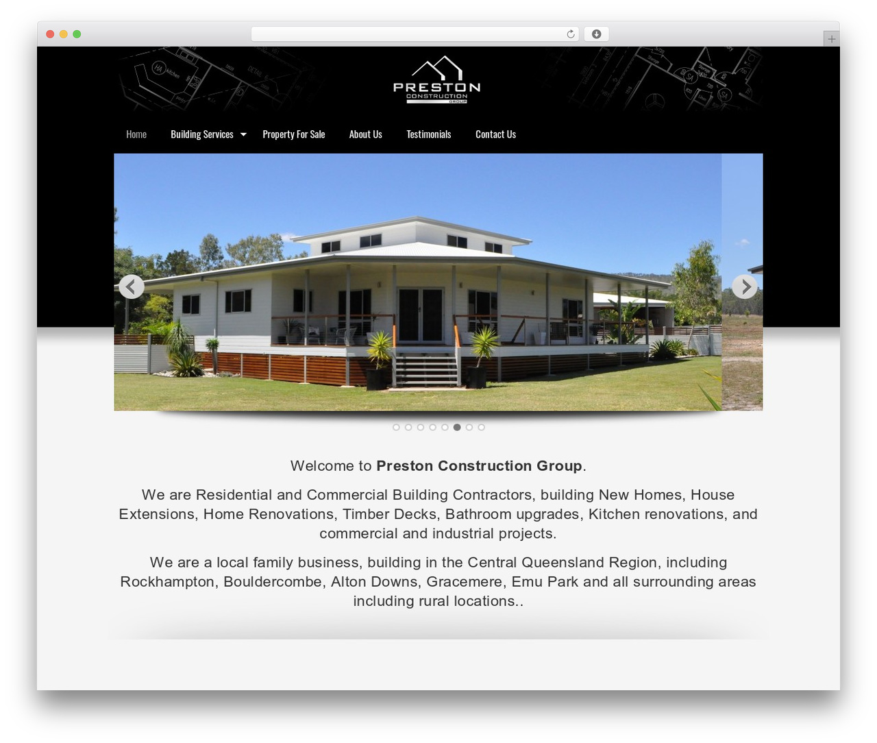Theme WordPress Genesis - prestonco.com.au