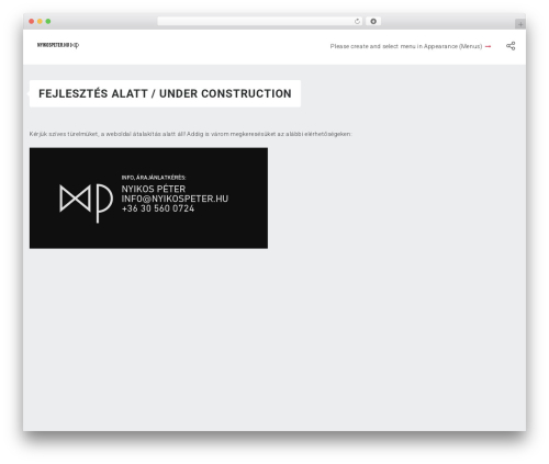 Travis WP theme - nyikospeter.hu Travis WP theme - nyikospeter.hu