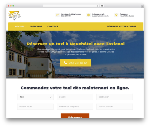 Triada WP theme - taxicool.ch